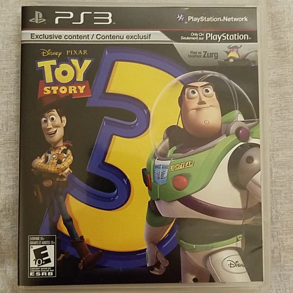 PS3 Toy story 3. Includes poster